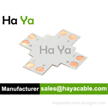 X type Connector for SMD3528 Single-Color LED Strip